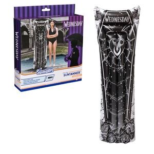 Black Gothic Inflatable Pool Float